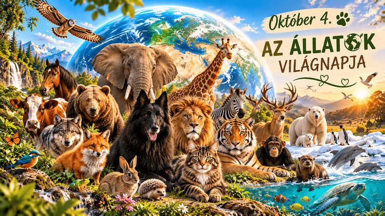 Október 4. – Az állatok világnapja 🐾