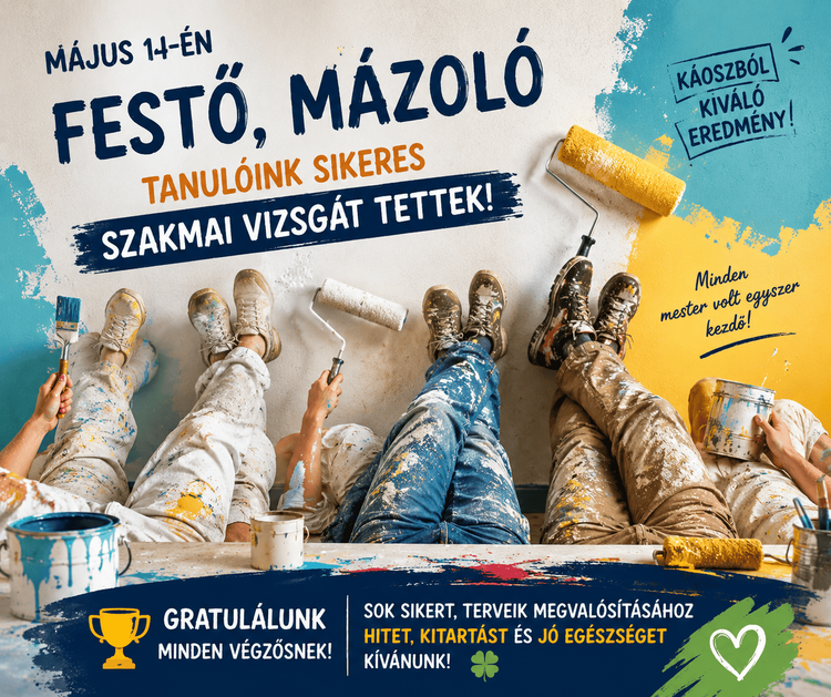 FESTŐ, MÁZOLÓ, TAPÉTÁZÓ 