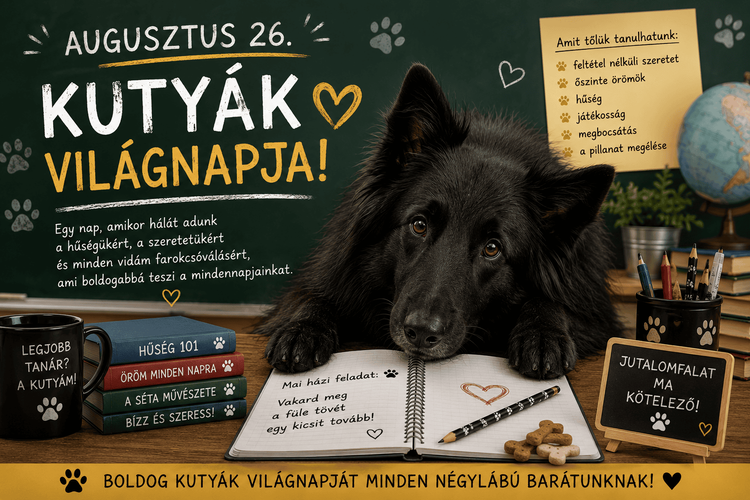 MA VAN A KUTYÁK VILÁGNAPJA