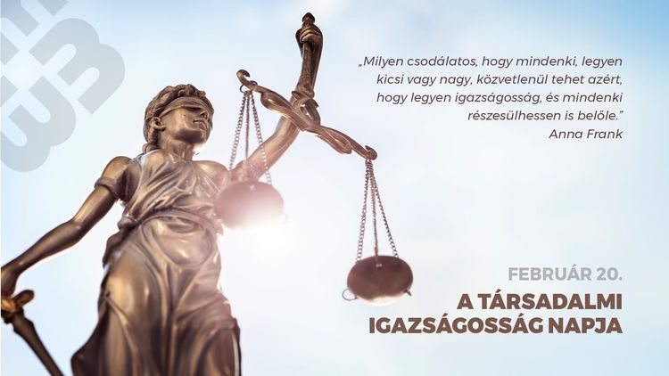 TÁRSADALMI IGAZSÁGOSSÁG VILÁGNAPJA