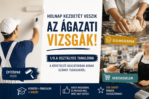 ÁGAZATI VIZSGÁK