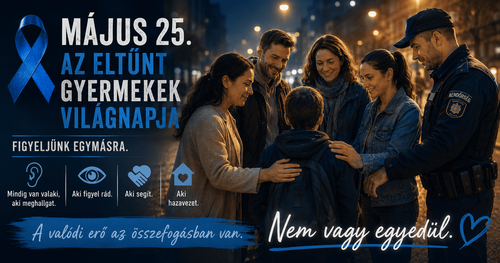 ELTŰNT GYEREKEK VILÁGNAPJA