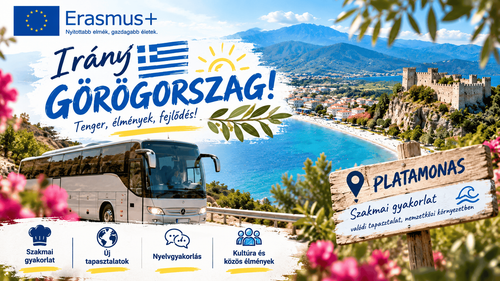 ERASMUS CSAPATUNK ÚTON GÖRÖGORSZÁG FELÉ