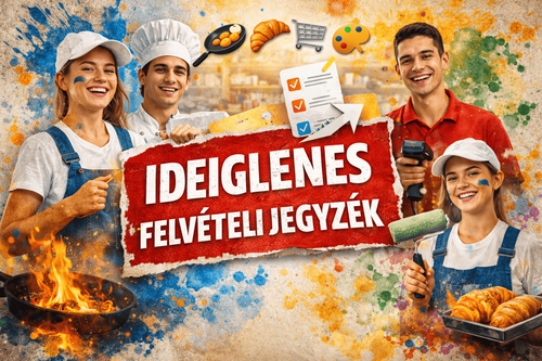 IDEIGLENES FELVÉTELI JEGYZÉK