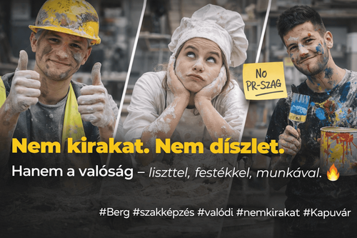 NEM KIRAKAT, HANEM MI. EGY ISKOLA. EGY KÖZÖSSÉG. ÉS EGY RAKÁS VALÓSÁG. 