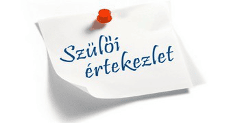 SZÜLŐI ÉRTEKEZLET
